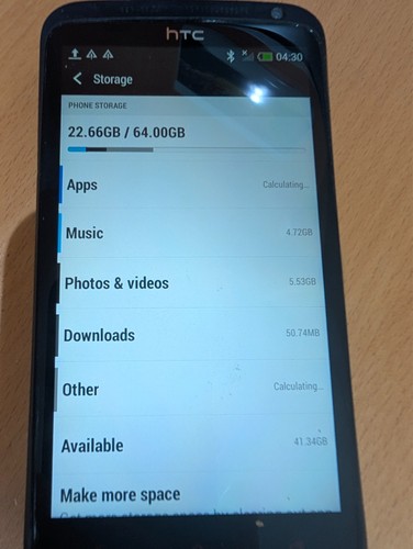 Smartphone htc one 64gb - x+,